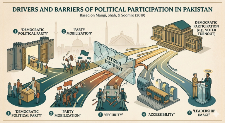 A scientific approach to measure public political participation in Pakistan